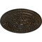 Ekena Millwork Vincent Ceiling Medallion (Fits Canopies up to 6"), Hand-Painted Stone Hearth Crackle, 26"OD x 3"P CM26VISHC - alternate 3